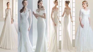 100+ High neck long sleeve wedding dress Designs and styles for 2024 | 360° Bridal Showcase