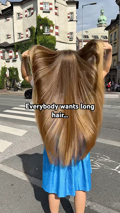 Does it only happen to me? 😳 Tag a friend with long hair #relatable #longhair #hair