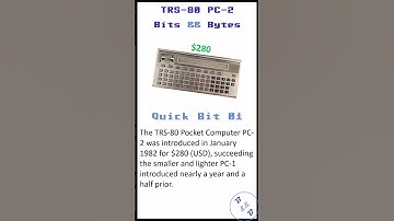 TRS-80 PC-2 - Quick Bits 01