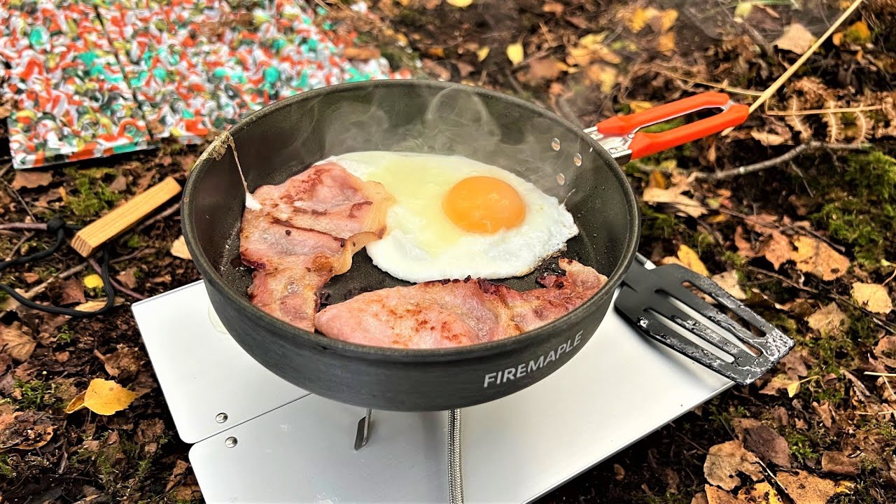 Fire-Maple 7.6 Inch Camping Frying Pan w/Nonstick Coating | Durable  Lightweight Camping Skillet for Cooking Egg Steak | Outdoor Kitchen  Equipment Gear