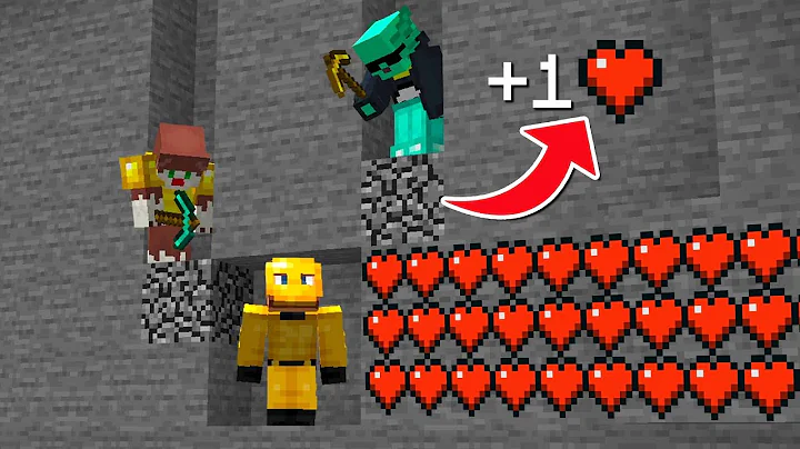 Minecraft Manhunt, but Hunters Mining Increases my Health