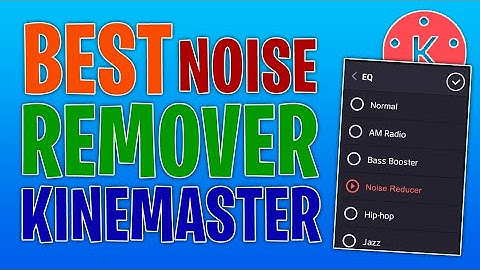 How to REMOVE Background NOISE from Audio and Video in KINEMASTER 2022!