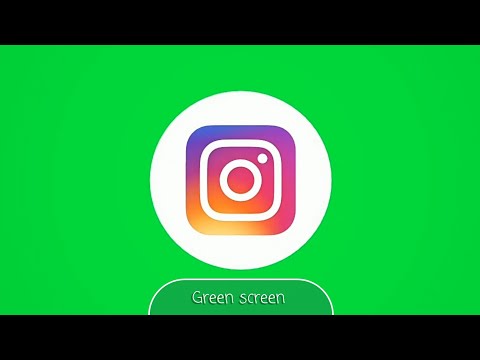 Logo Instagram animation green screen free @snowy9999