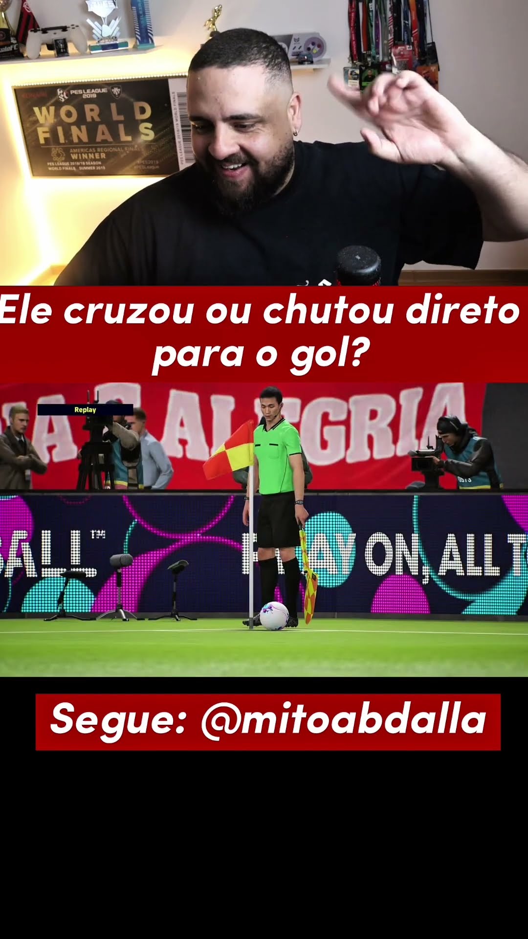 EU NÃO ACREDITO QUE TOMEI ESSE GOL NO EFOOTBALL