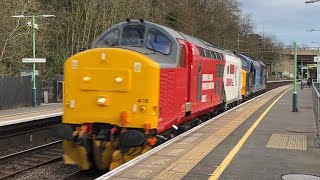 Class 37 Rescue, Diverted Cement & A Saved 321 | Trains at Kings Langley | 21/03/2024