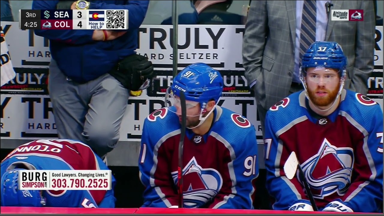 Avalanche Fans singing In Unison - Avs vs Kraken