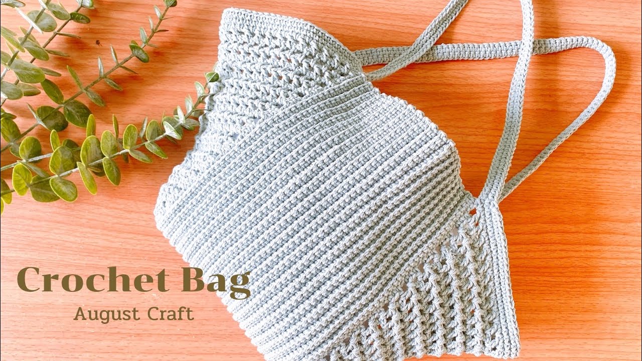 ❤️🧶 CROCHET BAG : Simple Crochet Shoulder Bag Very Easy for