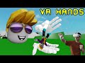 TOKATÇI ABUZİ VR OYUN OYNUYOR ROBLOX VR HANDS