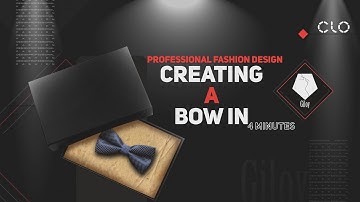 Creating a bow in clo3d in only 4 minutes