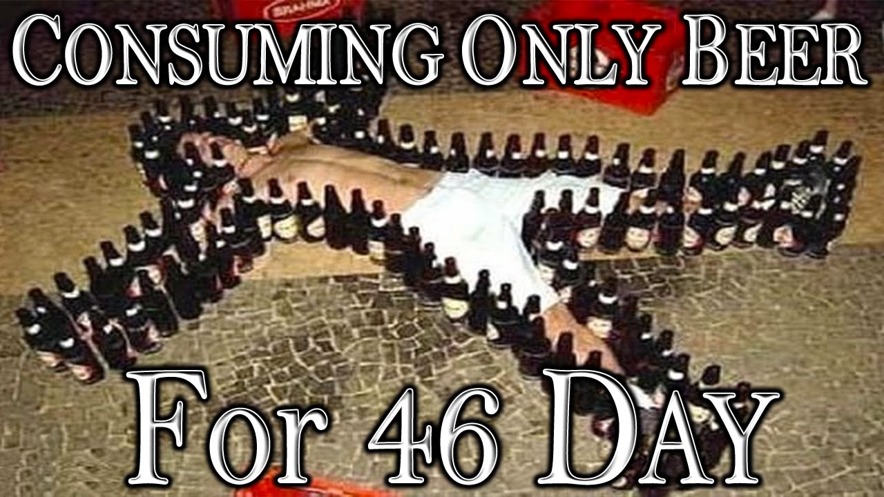 ONLY BEER DIET For 46 Days - How I Did It