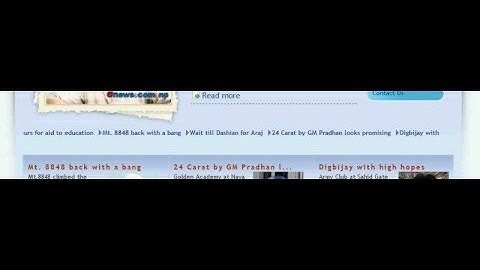 Views Ticker Example