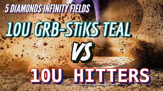 BASEBALL GAME - PART 2 - 6-6-2023 - 10U GRB-STiKS vs 10U HITTERS -  5 DIAMONDS INFINITY FIELDS