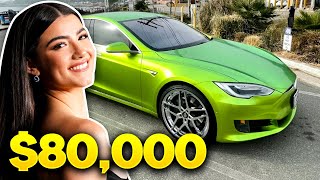 Inside Charli D'amelio's STUNNING Car Collection!