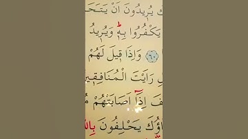 سورة النساء الأية 60 إلى 61 القارئ سعد الغامدي