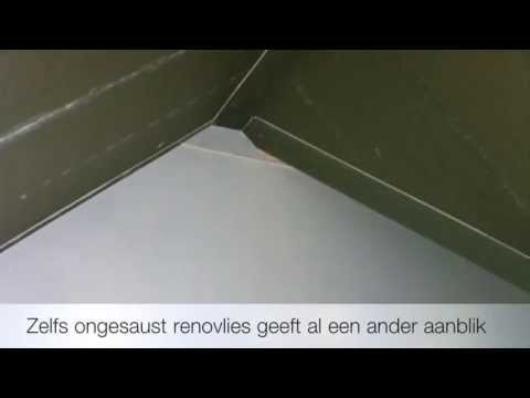 Renovlies aanbrengen en afsausen youtube Renovlies zelf aanbrengen