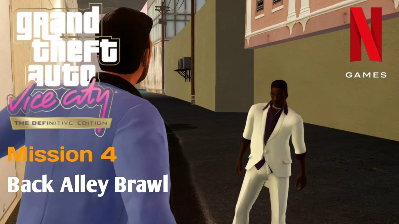 Back Alley Brawl - Ken Rosenberg - GTA Vice City Definitive Edition (Netflix iOS/Android)