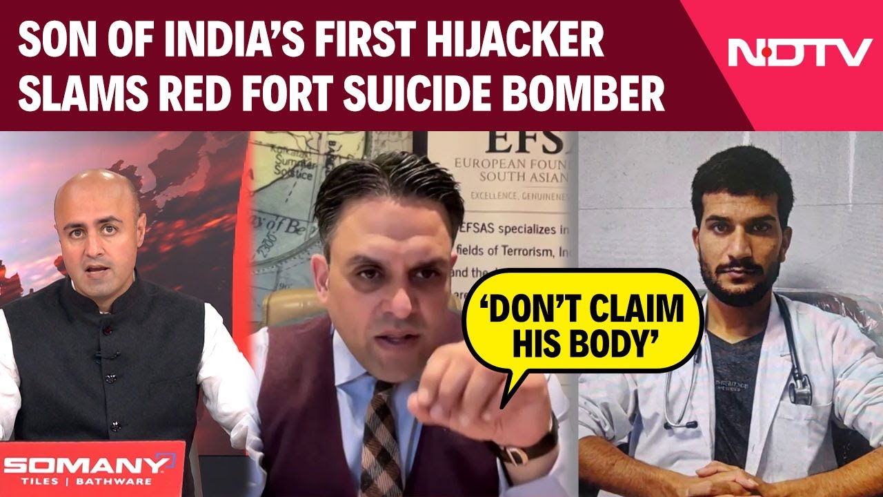 Son Of India’s First Hijacker Slams Red Fort Suicide Bomber | NDTV Exclusive With Junaid Qureshi