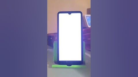 TCL 30 Z incoming message