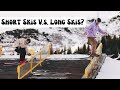 Short vs. Long Skis for Park Riding: The Guide to Finding Your Perfect Length! 🏂🤔 | Skiing Tips 2023