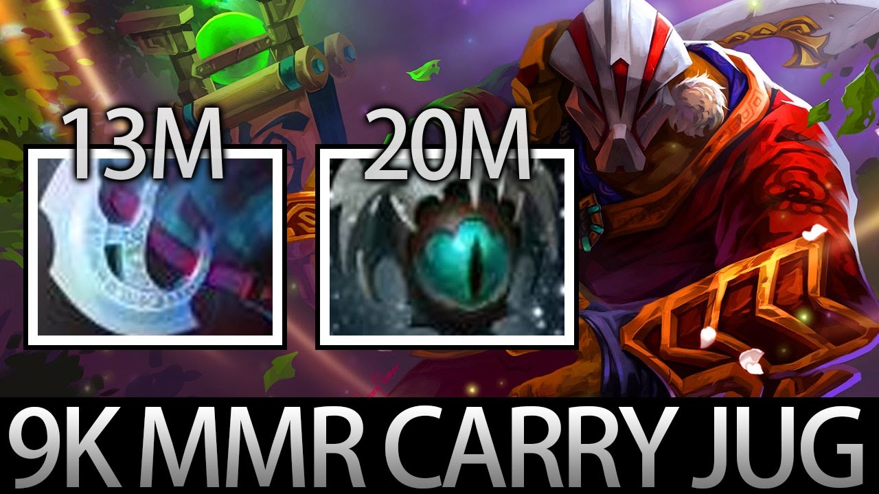 9K MMR Carry Juggernaut by Miracle Dota Top MMR Gameplay