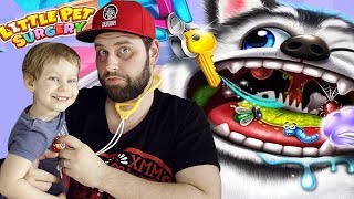Лечим животных в Little Pet Doctor. Развивающая игра для детей Лечим животных в Little Pet Doctor. Развивающая игра для детей