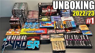 Unboxing pyrotechniky od PyroSR 2022/23 | #1