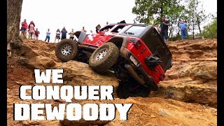 Our 2018 Jeep Wrangler JLU Rubicon Conquers DeWoody at Barnwell Mountain!