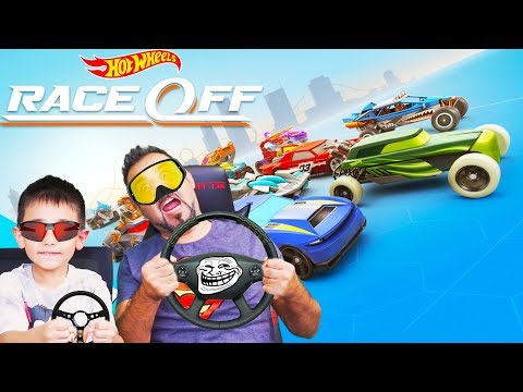 HOT WHEELS ARABA YARIŞI AMA ÇOK ZOR! | EGEMEN KAAN İLE HOT WHEELS RACE OFF OYNUYORUZ!