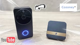 Visiophone sonnette connectée - Google Home & Alexa (Tuya / Smartlife)