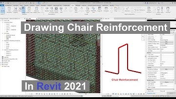 How to drawing of chair reinforcement in Revit 2021