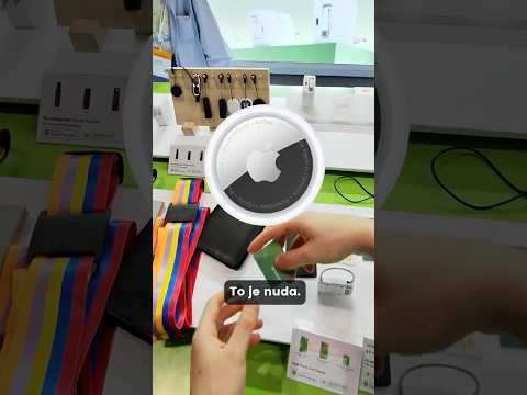 Netradiční Apple Airtagy v Číně.