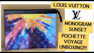 Louis Vuitton Monogram Sunset Pochette Voyage MM (SHG-pYGgdC) – LuxeDH