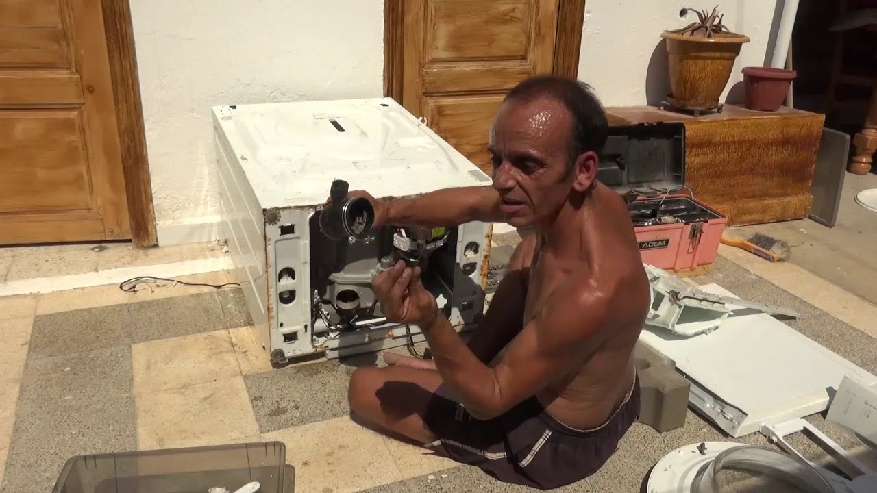 Comment démonter une machine a laver le linge en 15 minute chrono
