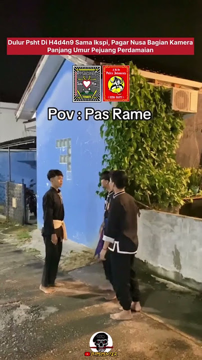 Dulur Psht Di H4d4n9 Sama Ikspi, Pagar Nusa Bagian Kameramen, Ndak Kok Bercanda #shorts