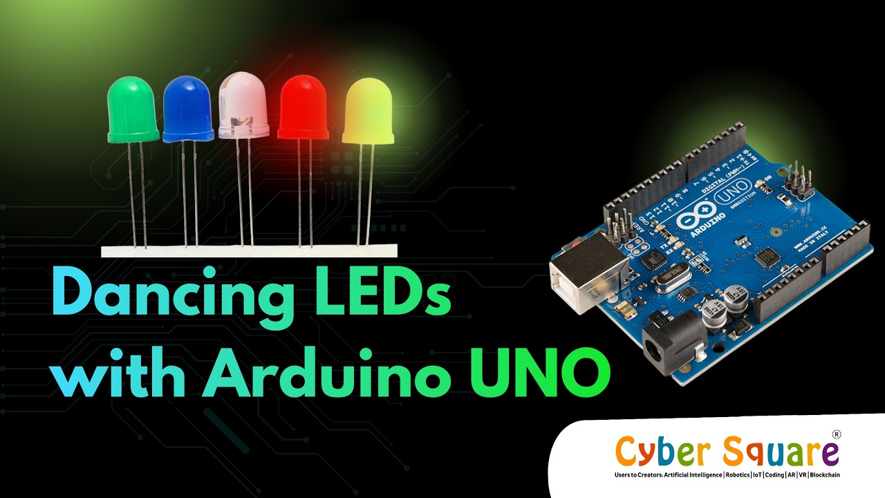 Dancing LEDs with Arduino UNO 🔥 Easy Arduino Project for Students ...