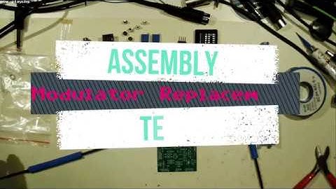 C64 Hardware - Modulator Replacement for 407/425/466 Boards - Assembly and Testing