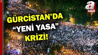 Gürcistan'da Tansiyon Yükseldi! AB'den Gürcistan'a Tehdit | A Haber