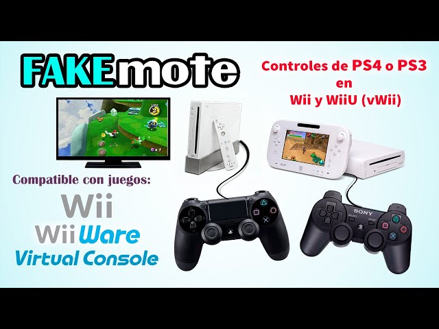 Utilice controladores de PS3 o PS4 en sus juegos de Wii, WiiWare y consola  virtual — Eightify