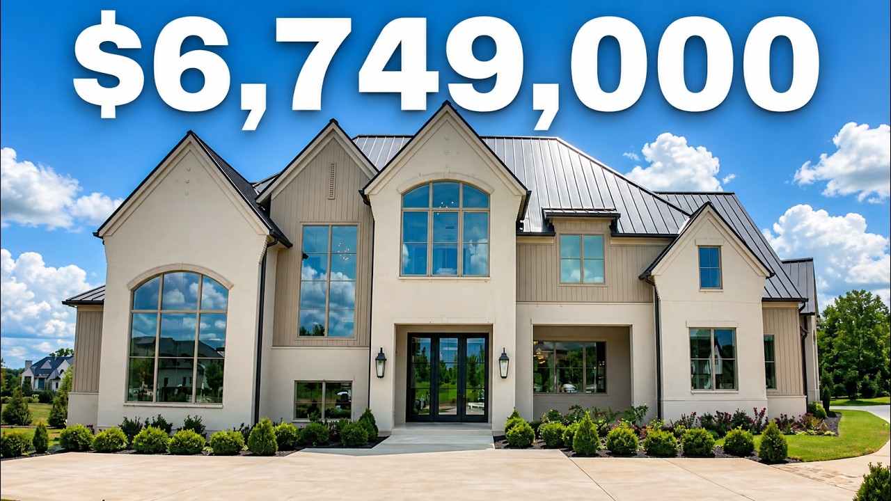 Brentwood TN Home Tour - An Elevator, a Wine Room and a Media Room - Where to Live In Nashville