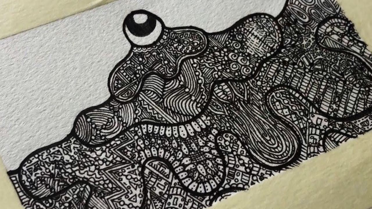 ペン画 線画シリーズ第3弾 0円のピグマのペンを使ってスライム君を描いたら素晴らしくカッコいい作品になりました メイキング Youtube