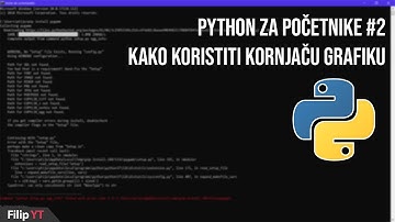 Python za početnike #2 - Kako koristiti Kornjaču grafiku (osnove programiranja)