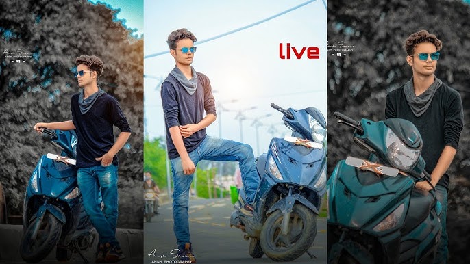 2019 Bike Lover Pose, Bike & Scooty Pose, How To Pose a Bike