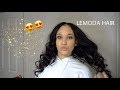 lemoda hair review brazilian loose wave! MY NEW HAIR