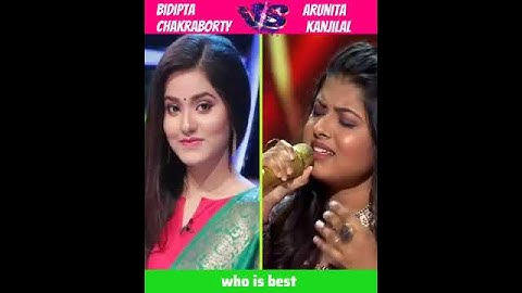 bidipta chakraborty vs arunita kanjilal| kehna he kya #arunitakanjilal #bidiptachakraborty #arunita
