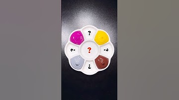 ❤️ Create 5 colors with 4 beautiful colors #lunacolor #miĩingcolors # shots