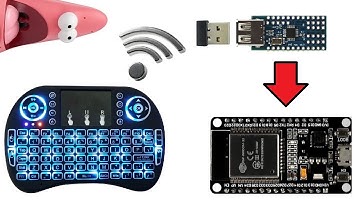 i8 Keyboard to ESP32 Mini USB Host Shield 2.0