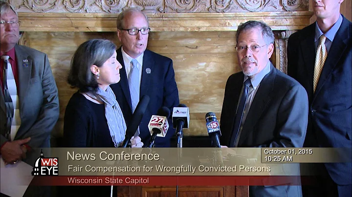 News Conference: Fair Compensation for Wrongfully Convicted Persons