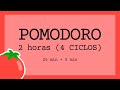 Reloj POMODORO 2 Horas (4 intervalos) 25min + 5min - SE MÁS PRODUCTIVO [100% RECOMENDADO]