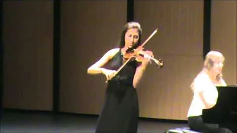 Abby Fuchs playing Zigeunerweisen