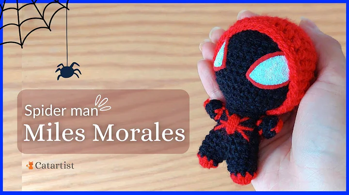 Crochet Your Own Adorable Amigurumi Spiderman Miles Morales!